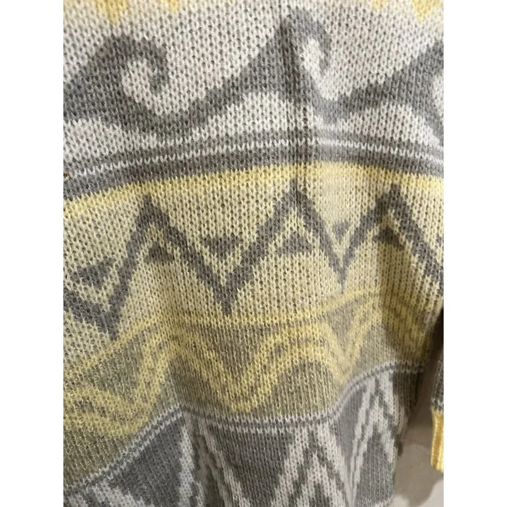 Vintage Together Sweater‎ Womens Large Colorful Knit Sweater
